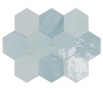 WOW ZELLIGE HEXA AQUA 10,8 x 12,4 cm