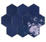 WOW ZELLIGE HEXA COBALT 10,8 x 12,4 cm