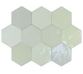 10,8 X 12,4 CM WOW ZELLIGE HEXA MINT