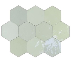 WOW ZELLIGE HEXA MINT 10,8 x 12,4 cm