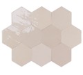 10,8 X 12,4 CM WOW ZELLIGE HEXA NUDE