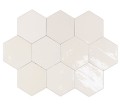 10,8 X 12,4 CM WOW ZELLIGE HEXA WHITE