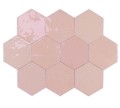 10,8 X 12,4 CM WOW ZELLIGE HEXA PINK