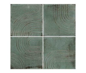 WOW ENSO WABI GREEN 12,5 x 12,5 cm