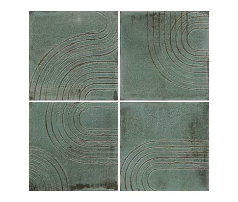 WOW ENSO WABI GREEN 12,5 x 12,5 cm