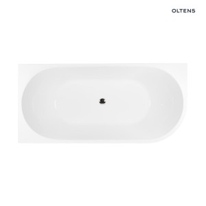 Oltens Delva wanna wolnostojąca narożna 170x80 cm lewa biała 11000000