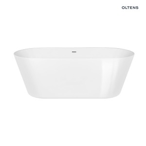 Oltens Yrsa wanna wolnostojąca 172x82 cm owalna akrylowa biała 12024000