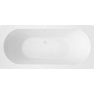 Oltens Lykke wanna 180x80 cm prostokątna akrylowa biała 10014000