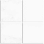 WOW BEJMAT SQUARE WHITE GLOSS 15 x 15 cm