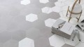 20 X 23 CM WOW LOVE AFFAIRS CONCRETE HEXAGON LIGHT GREY