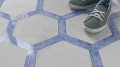 20 X 23 CM WOW LOVE AFFAIRS CONCRETE HEXAGON LIGHT GREY