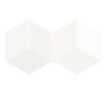 WOW FLOW DIAMOND WHITE 14 x 24 cm