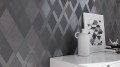 14 X 24 CM WOW FLOW DIAMOND DECOR BLACK