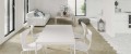 14 X 24 CM WOW FLOW DIAMOND DECOR WHITE
