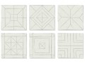 18,5 x 18,5cm WOW PUZZLE SKETCH DECOR