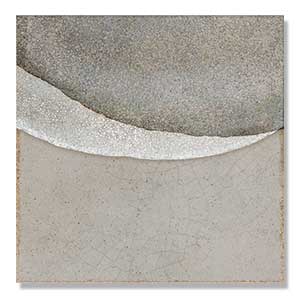 WOW POTTERY COSMIC SQUARE GREY 15 x 15 cm