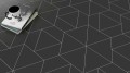 10 X 23 CM WOW FLOOR TILES TRAPEZIUM FLOOR R9 GRAPHITE MATT