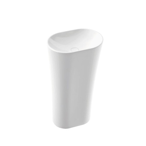 WEGA 44 S Umywalka stojąco-przyścienna - 440 x 305 x 845 mm