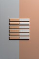 20 x 5 cm 41ZERO42 Biscuit Stud Terra