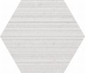 22,5 x 19,5 cm 41ZERO42 Otto Esagona Mix Bianco