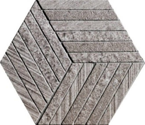 22,5 x 19,5 cm 41ZERO42 Otto Mosaic 6 Fango