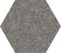 22,5 x 19,5 cm 41ZERO42 Otto Esagona Mix Fango