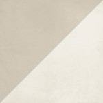 41ZERO42 Futura Half White 15 x 15 cm